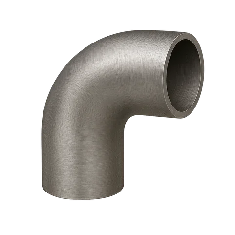 Титановый отвод 90° 27,3х2,5 мм ВТ1-0