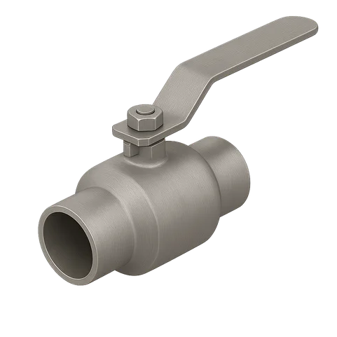 Титановый кран шаровой под приварку ДУ 400 РУ 25