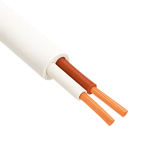 Шнур ШВВП 2х1 белый